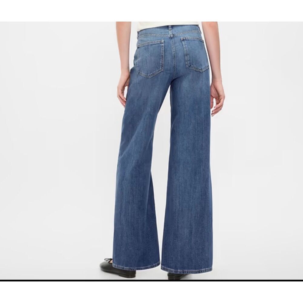 Gap Women’s Wide-Leg Jeans Blue Size 12 - NWT